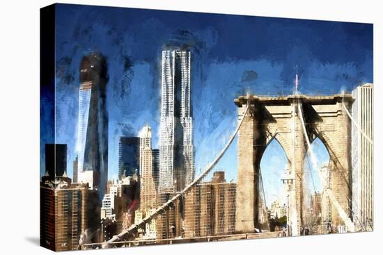 Towers City Bridge-Philippe Hugonnard-Stretched Canvas
