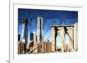 Towers City Bridge-Philippe Hugonnard-Framed Giclee Print