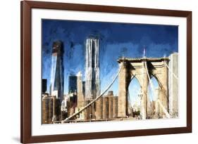 Towers City Bridge-Philippe Hugonnard-Framed Giclee Print