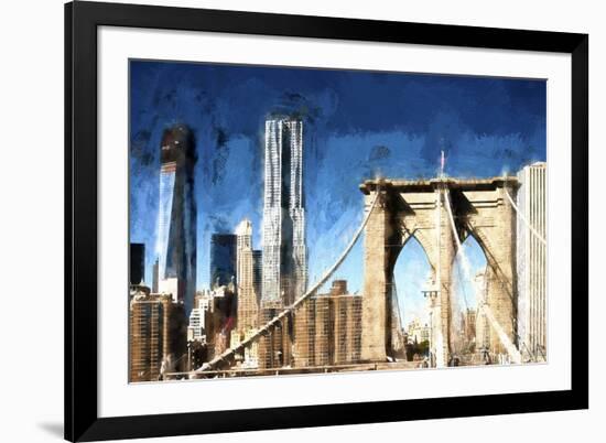 Towers City Bridge-Philippe Hugonnard-Framed Giclee Print