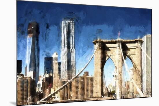 Towers City Bridge-Philippe Hugonnard-Mounted Giclee Print