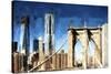 Towers City Bridge-Philippe Hugonnard-Stretched Canvas