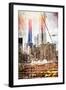 Towers - In the Style of Oil Painting-Philippe Hugonnard-Framed Giclee Print