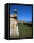 Towers of El Morro Fort Old San Juan Puerto Rico-George Oze-Framed Stretched Canvas