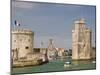 Towers of La Chaine and St. Nicholas at the Entrance to La Rochelle, Charente-Maritime, France-Stuart Hazel-Mounted Photographic Print