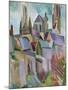 Towers of Laon, 1912-Robert Delaunay-Mounted Giclee Print