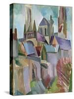 Towers of Laon, 1912-Robert Delaunay-Stretched Canvas