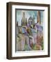 Towers of Laon, 1912-Robert Delaunay-Framed Premium Giclee Print