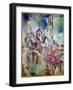 Towers of Laon (Oil on Canvas, 1912)-Robert Delaunay-Framed Giclee Print