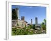 Towers of San Gimignano, UNESCO World Heritage Site, San Gimignano, Siena, Tuscany, Italy-Nico Tondini-Framed Photographic Print