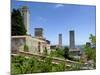 Towers of San Gimignano, UNESCO World Heritage Site, San Gimignano, Siena, Tuscany, Italy-Nico Tondini-Mounted Photographic Print