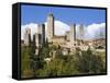Towers of San Gimignano, UNESCO World Heritage Site, Tuscany, Italy, Europe-Richard Cummins-Framed Stretched Canvas