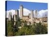 Towers of San Gimignano, UNESCO World Heritage Site, Tuscany, Italy, Europe-Richard Cummins-Stretched Canvas