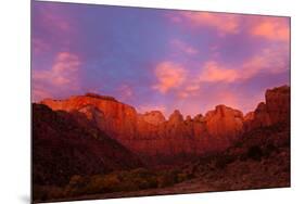 Towers of the Virgin at Sunrise-nstanev-Mounted Photographic Print
