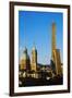 Towers of Torre Degli Asinelli and Torre Garisenda, Bologna, Emilia Romagna, Italy, Europe-Bruno Morandi-Framed Photographic Print