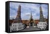 Towers That Flank Royal Palace-null-Framed Stretched Canvas