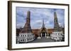 Towers That Flank Royal Palace-null-Framed Giclee Print