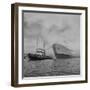 Towing the World Grandeur Ship-null-Framed Photographic Print