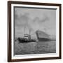 Towing the World Grandeur Ship-null-Framed Photographic Print