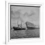 Towing the World Grandeur Ship-null-Framed Photographic Print