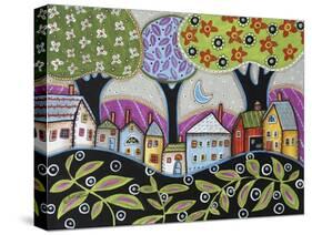 Town 1-Karla Gerard-Stretched Canvas