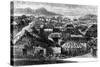 Town and Bay of Puerto Plata, Santo Domingo, 1873-null-Stretched Canvas