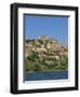 Town and Castle on the Skyline at Molyvos, on Lesbos, North Aegean Islands, Greece-Lightfoot Jeremy-Framed Photographic Print