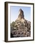 Town and Castle Ruins, Ortahisar, Near Urgup, Cappadocia, Anatolia, Turkey, Eurasia-Adam Woolfitt-Framed Photographic Print