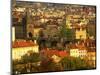 Town and Charles Bridge, Prague, Czech Republic-Peter Adams-Mounted Photographic Print