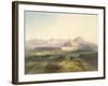 Town and Citadel of Ghuznee, engraved by W.L. Walton, 1848-James Rattray-Framed Giclee Print