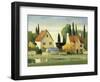 Town and Country VII-Max Hayslette-Framed Premium Giclee Print