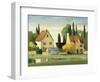 Town and Country VII-Max Hayslette-Framed Giclee Print