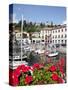 Town and Harbour, Menaggio, Lake Como, Lombardy, Italian Lakes, Italy, Europe-Frank Fell-Stretched Canvas