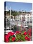 Town and Harbour, Menaggio, Lake Como, Lombardy, Italian Lakes, Italy, Europe-Frank Fell-Stretched Canvas