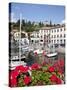 Town and Harbour, Menaggio, Lake Como, Lombardy, Italian Lakes, Italy, Europe-Frank Fell-Stretched Canvas