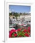 Town and Harbour, Menaggio, Lake Como, Lombardy, Italian Lakes, Italy, Europe-Frank Fell-Framed Photographic Print