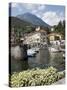 Town and Harbour, Menaggio, Lake Como, Lombardy, Italian Lakes, Italy, Europe-Frank Fell-Stretched Canvas