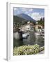 Town and Harbour, Menaggio, Lake Como, Lombardy, Italian Lakes, Italy, Europe-Frank Fell-Framed Photographic Print