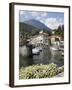 Town and Harbour, Menaggio, Lake Como, Lombardy, Italian Lakes, Italy, Europe-Frank Fell-Framed Photographic Print