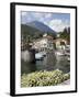 Town and Harbour, Menaggio, Lake Como, Lombardy, Italian Lakes, Italy, Europe-Frank Fell-Framed Photographic Print