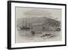 Town and Harbour of St Pierre, Martinique-null-Framed Giclee Print