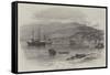 Town and Harbour of St Pierre, Martinique-null-Framed Stretched Canvas