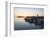 Town and Lake at Sundown, Friedrichshafen, Lake of Constance, Baden-Wurttemberg, Germany-Ernst Wrba-Framed Photographic Print