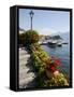 Town and Lakeside, Menaggio, Lake Como, Lombardy, Italian Lakes, Italy, Europe-Frank Fell-Framed Stretched Canvas