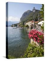 Town and Lakeside, Menaggio, Lake Como, Lombardy, Italian Lakes, Italy, Europe-Frank Fell-Stretched Canvas