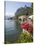 Town and Lakeside, Menaggio, Lake Como, Lombardy, Italian Lakes, Italy, Europe-Frank Fell-Stretched Canvas