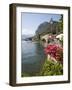 Town and Lakeside, Menaggio, Lake Como, Lombardy, Italian Lakes, Italy, Europe-Frank Fell-Framed Photographic Print
