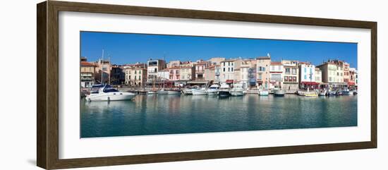 Town and port, Cassis, Bouches-Du-Rhone, Provence-Alpes-Cote D'Azur, France-null-Framed Photographic Print