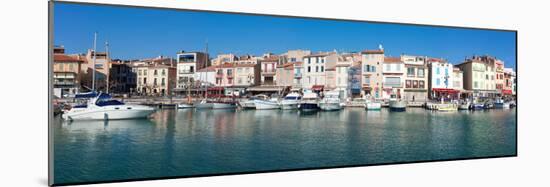Town and port, Cassis, Bouches-Du-Rhone, Provence-Alpes-Cote D'Azur, France-null-Mounted Photographic Print
