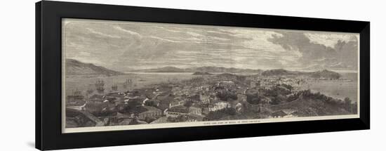 Town and Port of Macao, in China-null-Framed Giclee Print